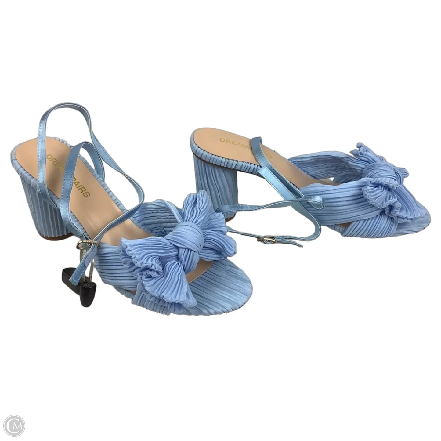 Shoes Heels Block By Dream Pairs In Blue, Size: 9.5