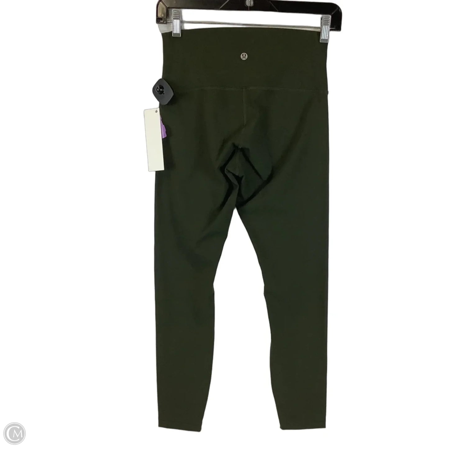 Athletic Leggings Capris By Lululemon In Green, Size: 6