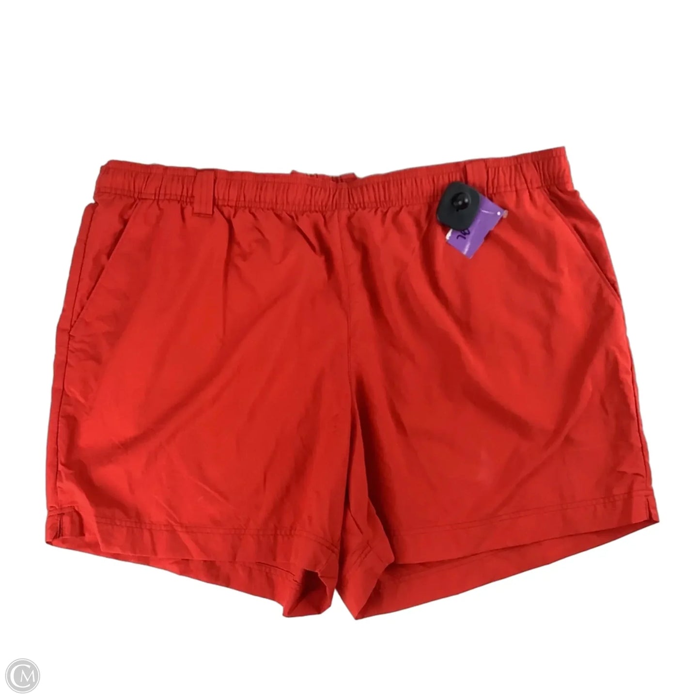 Athletic Shorts By Columbia In Red, Size: 1x