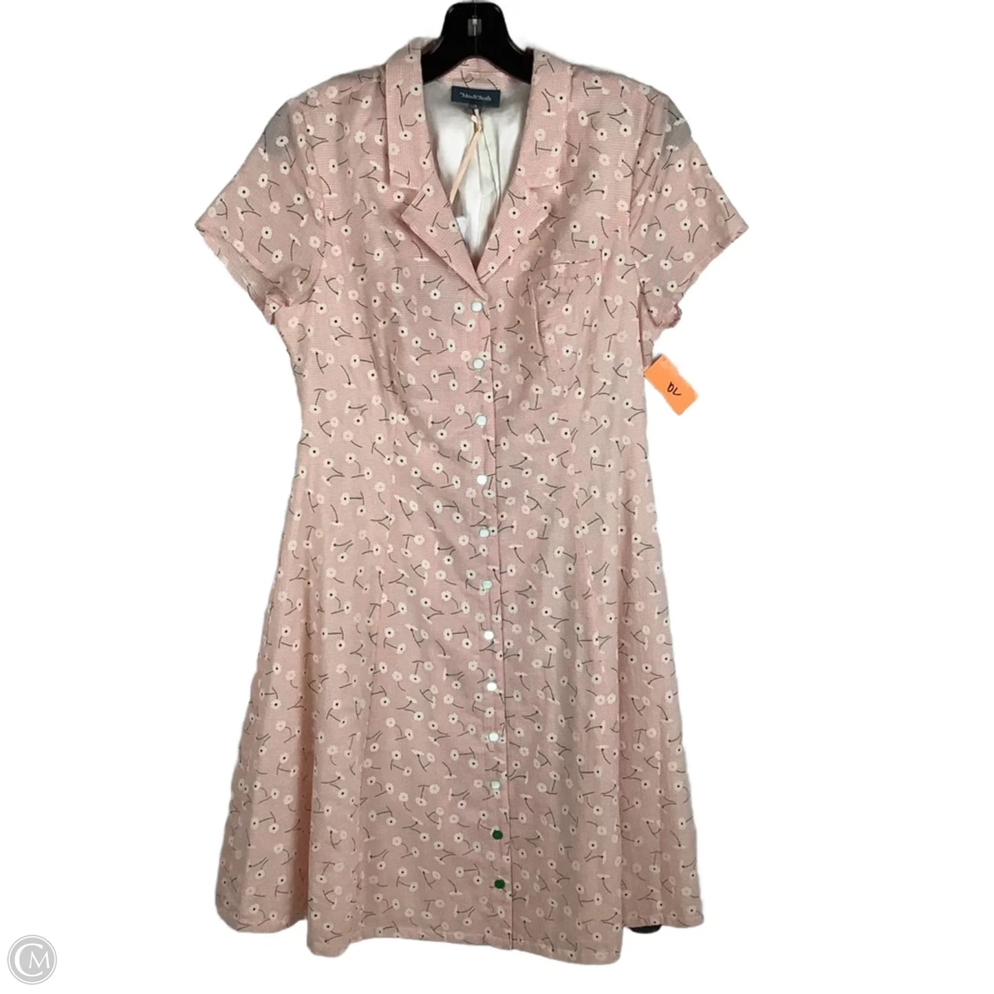 Dress Casual Maxi By Modcloth In Pink, Size: 8