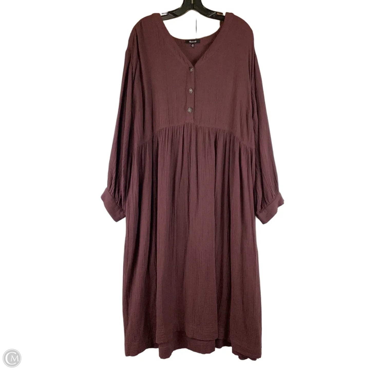 Dress Casual Maxi By Madewell In Red, Size: 18