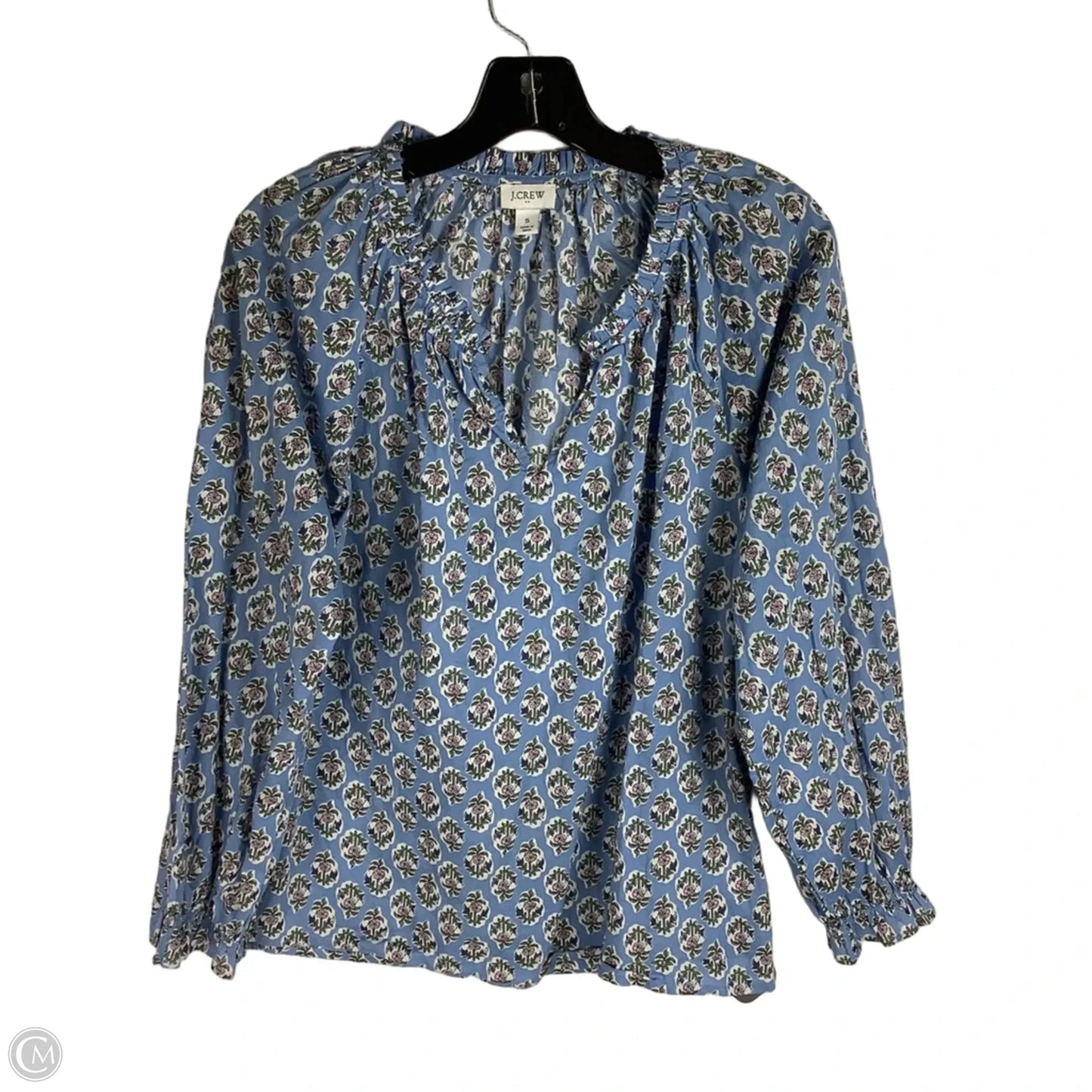 Top Sleeveless By J. Crew In Blue, Size: S
