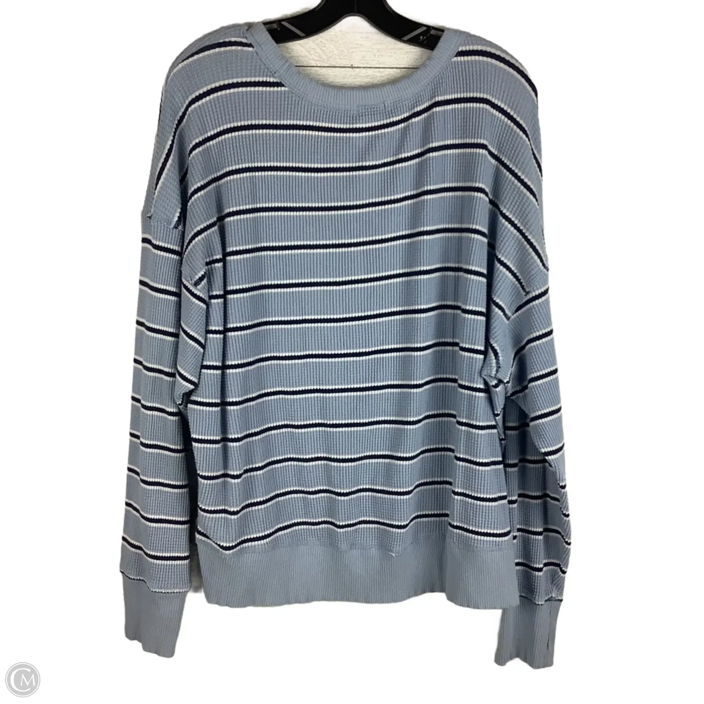 Top Long Sleeve By Offline By Aerie In Blue, Size: M