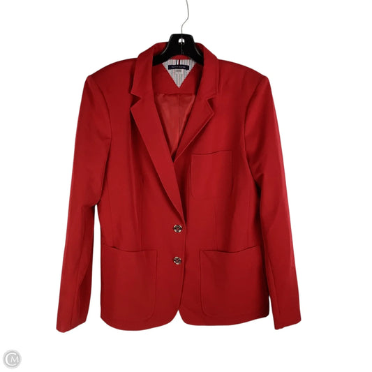 Blazer By Tommy Hilfiger In Red, Size: 16