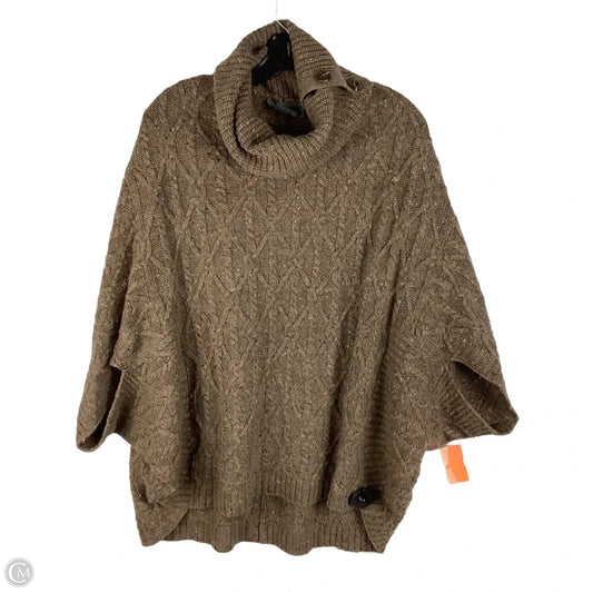 Sweater Short Sleeve By Anthropologie In Brown, Size: M