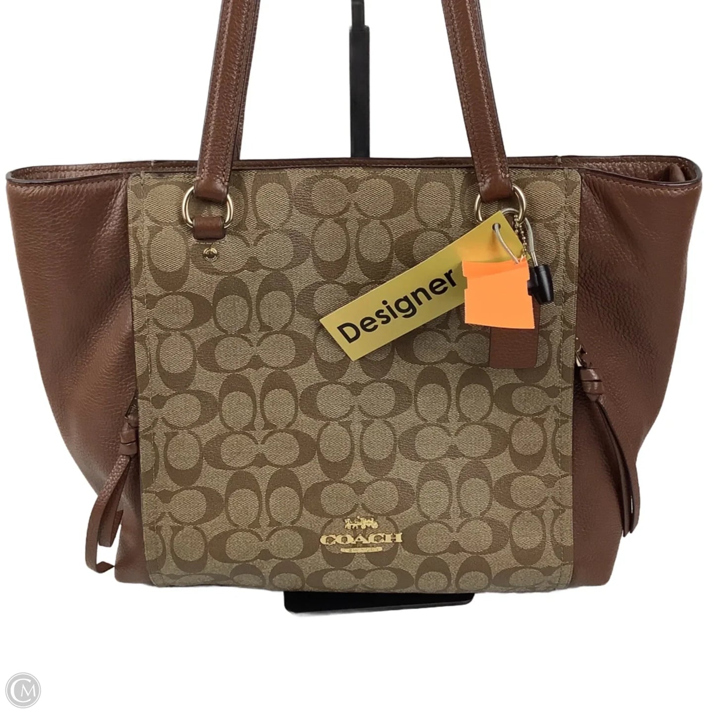 Handbag Designer By Coach, Size: Large