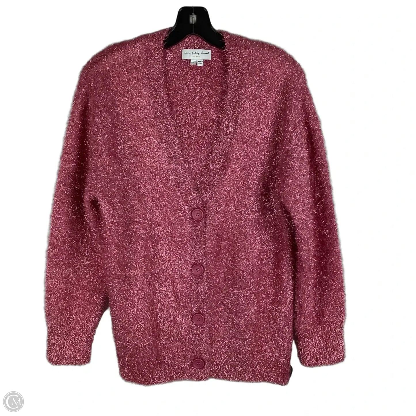 Cardigan By Cmc In Pink, Size: S