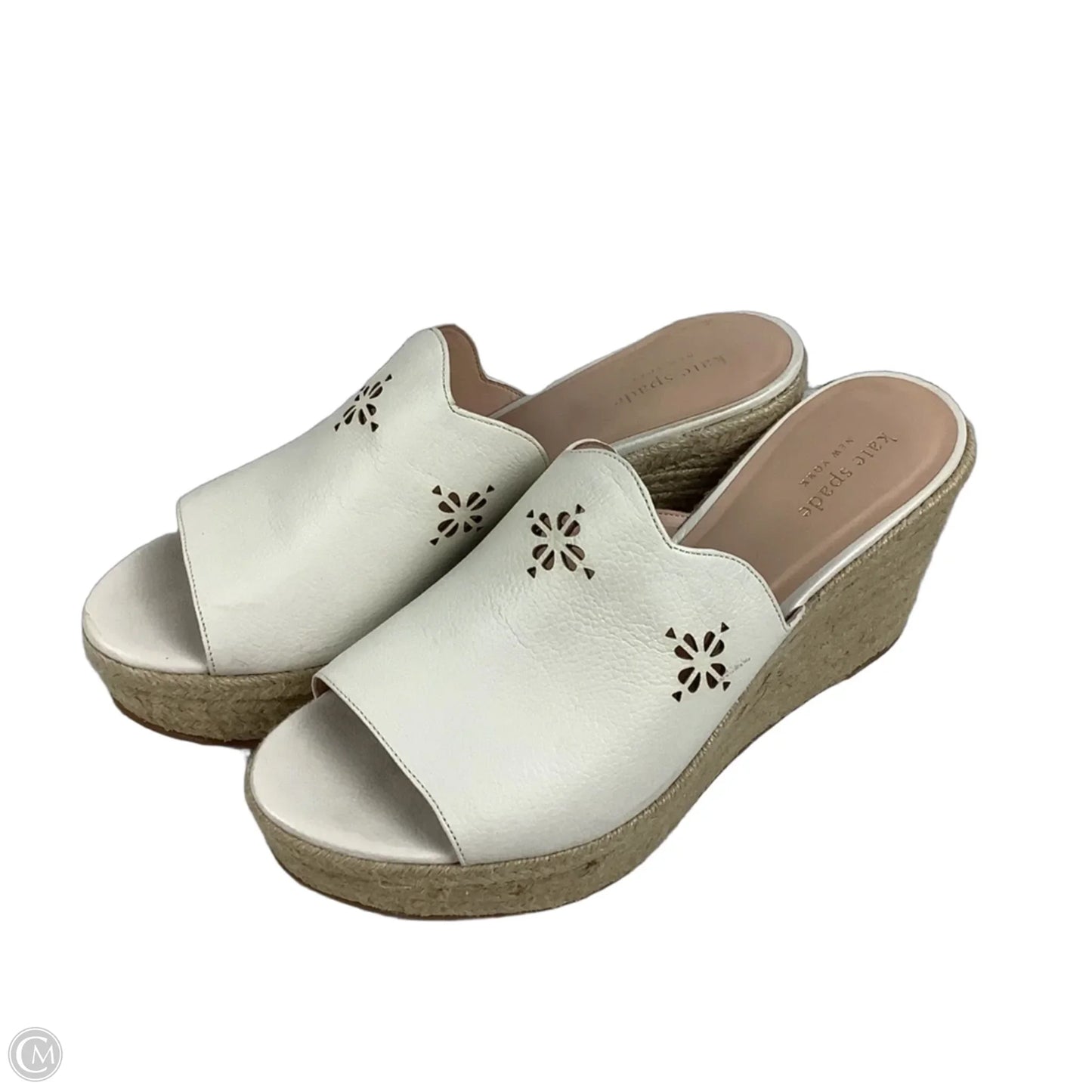 Shoes Designer By Kate Spade In Cream, Size: 10