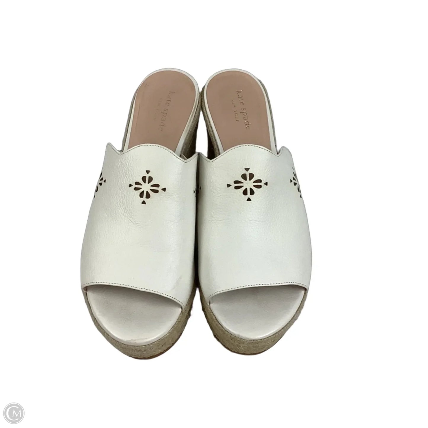 Shoes Designer By Kate Spade In Cream, Size: 10