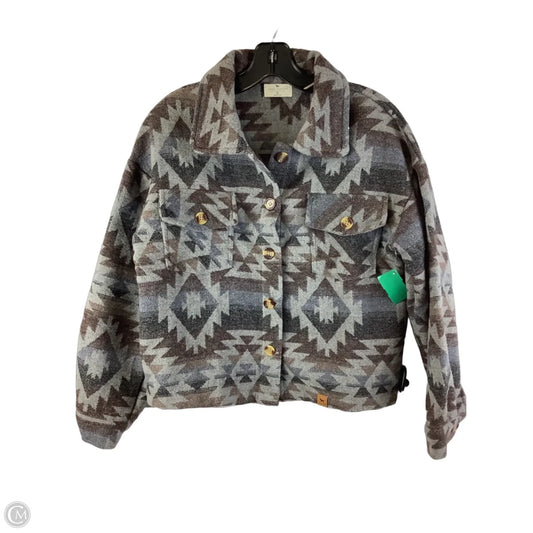 Jacket Other By Simply Southern In Grey, Size: S