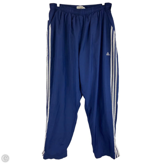 Athletic Pants By Adidas In Navy, Size: 2x