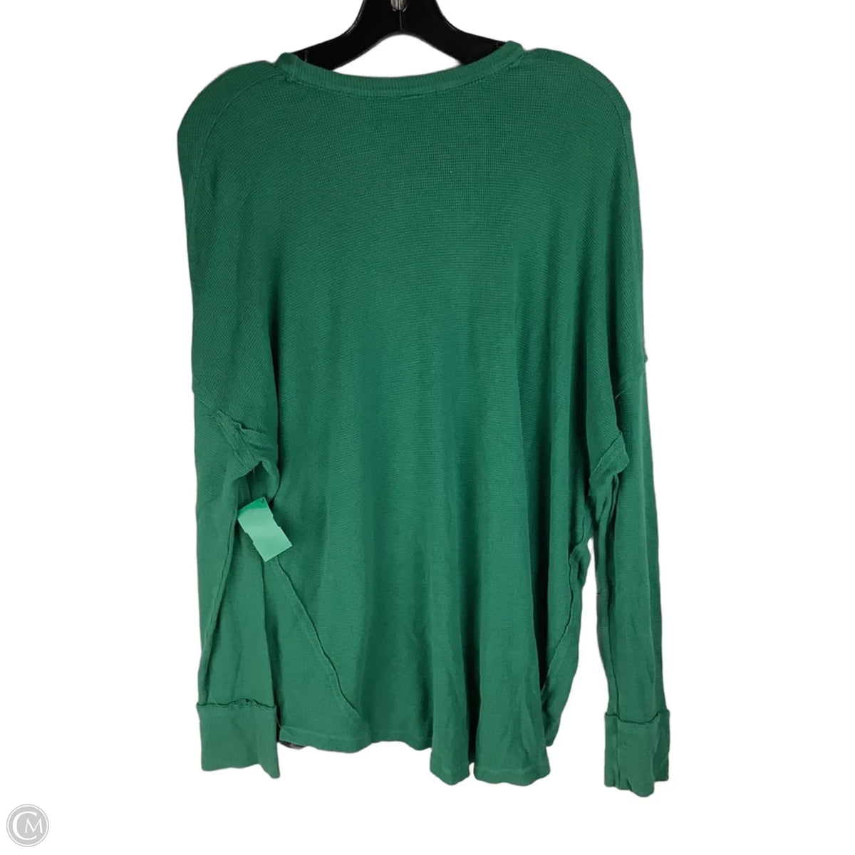 Top Long Sleeve By Mumu In Green, Size: S