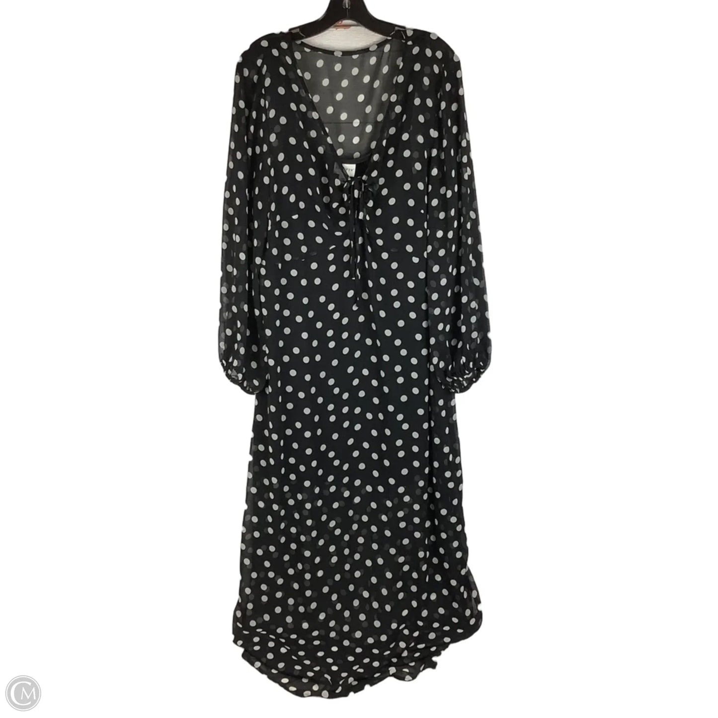 Dress Casual Maxi By Ava & Viv In Black, Size: Xxl