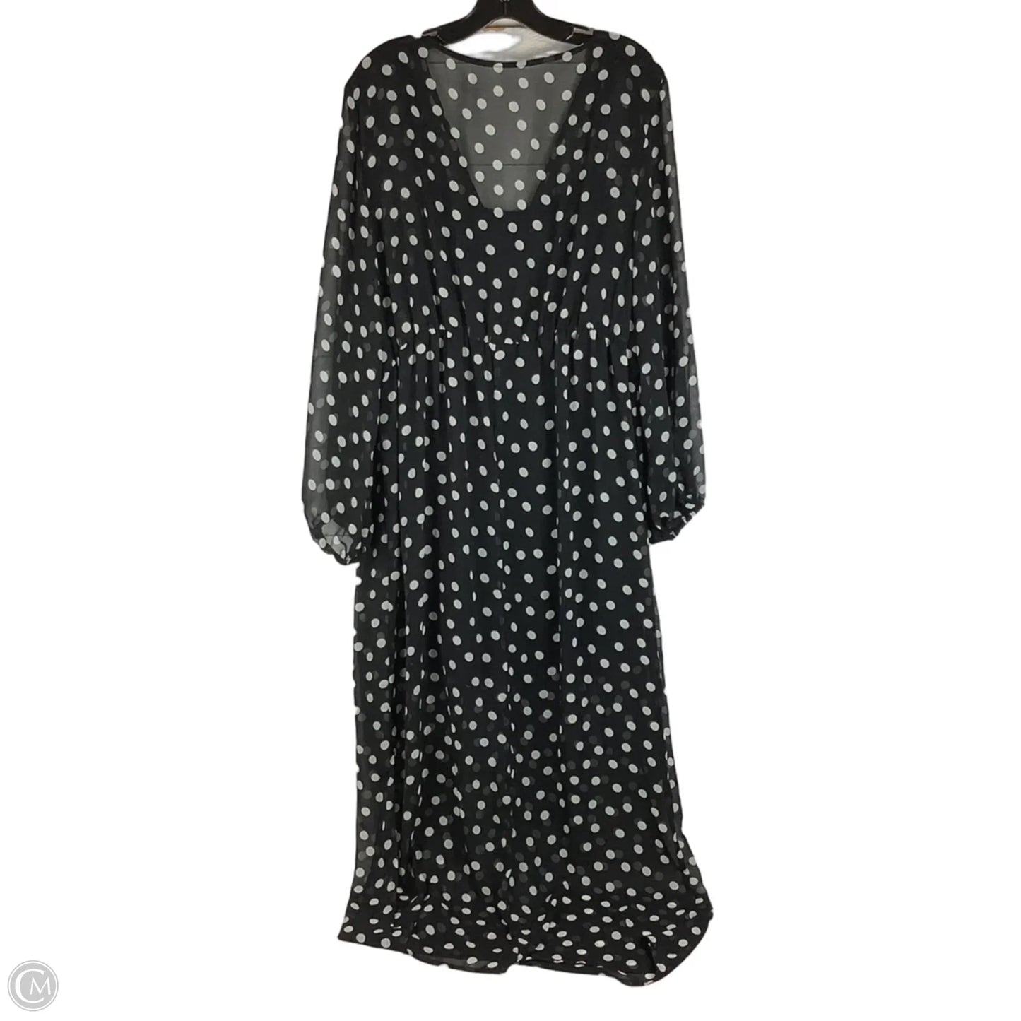 Dress Casual Maxi By Ava & Viv In Black, Size: Xxl