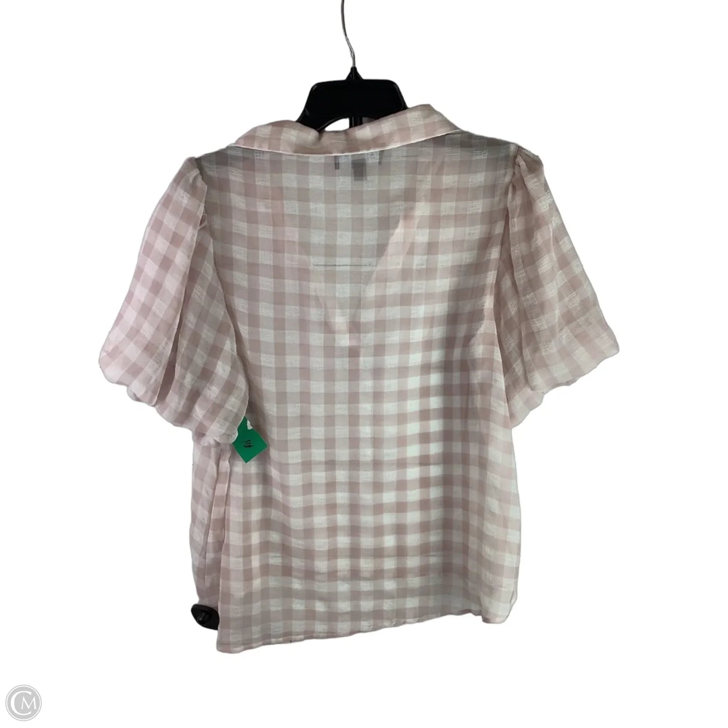 Top Short Sleeve By Laundry In Pink, Size: L