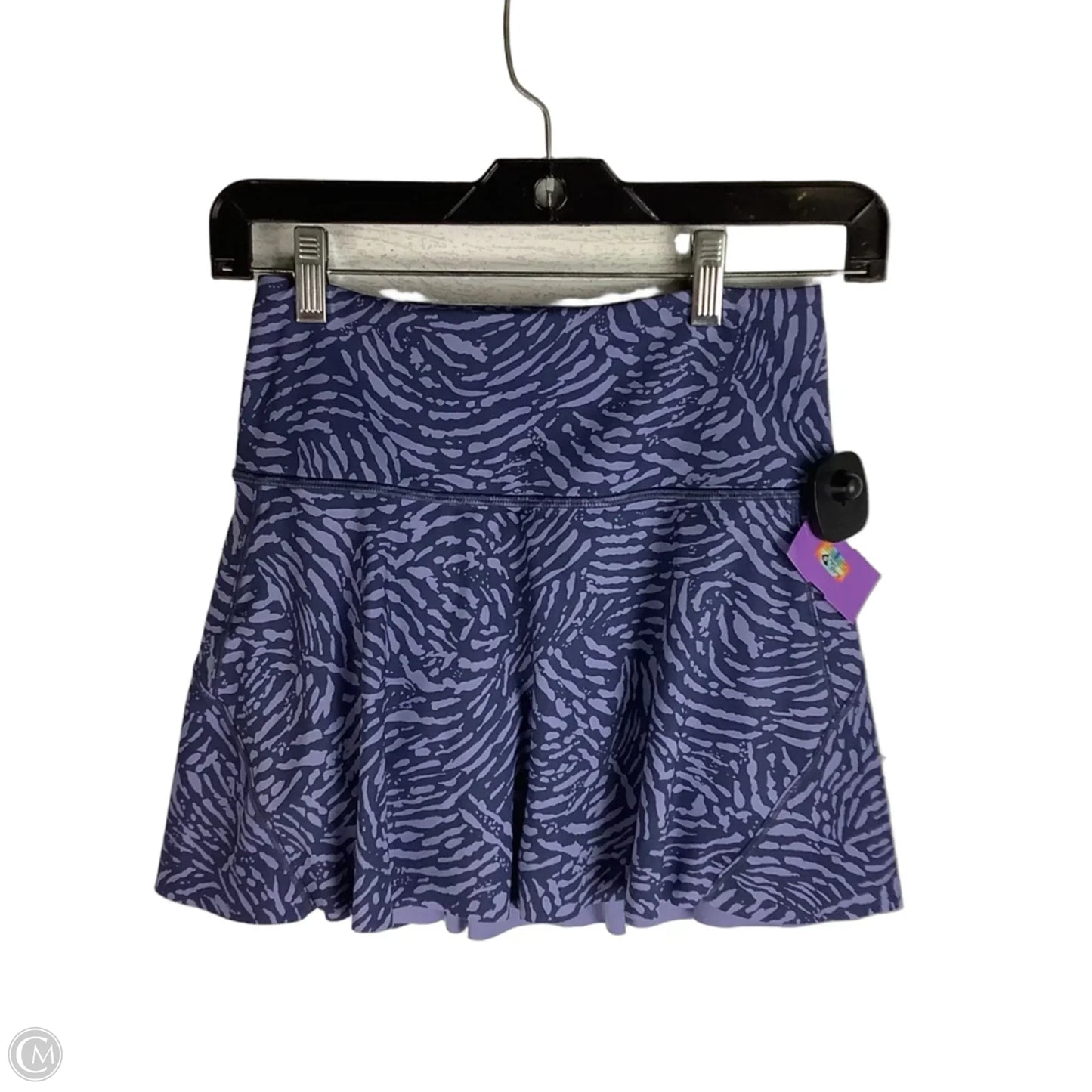 Athletic Skort By Athleta In Blue, Size: Xxs