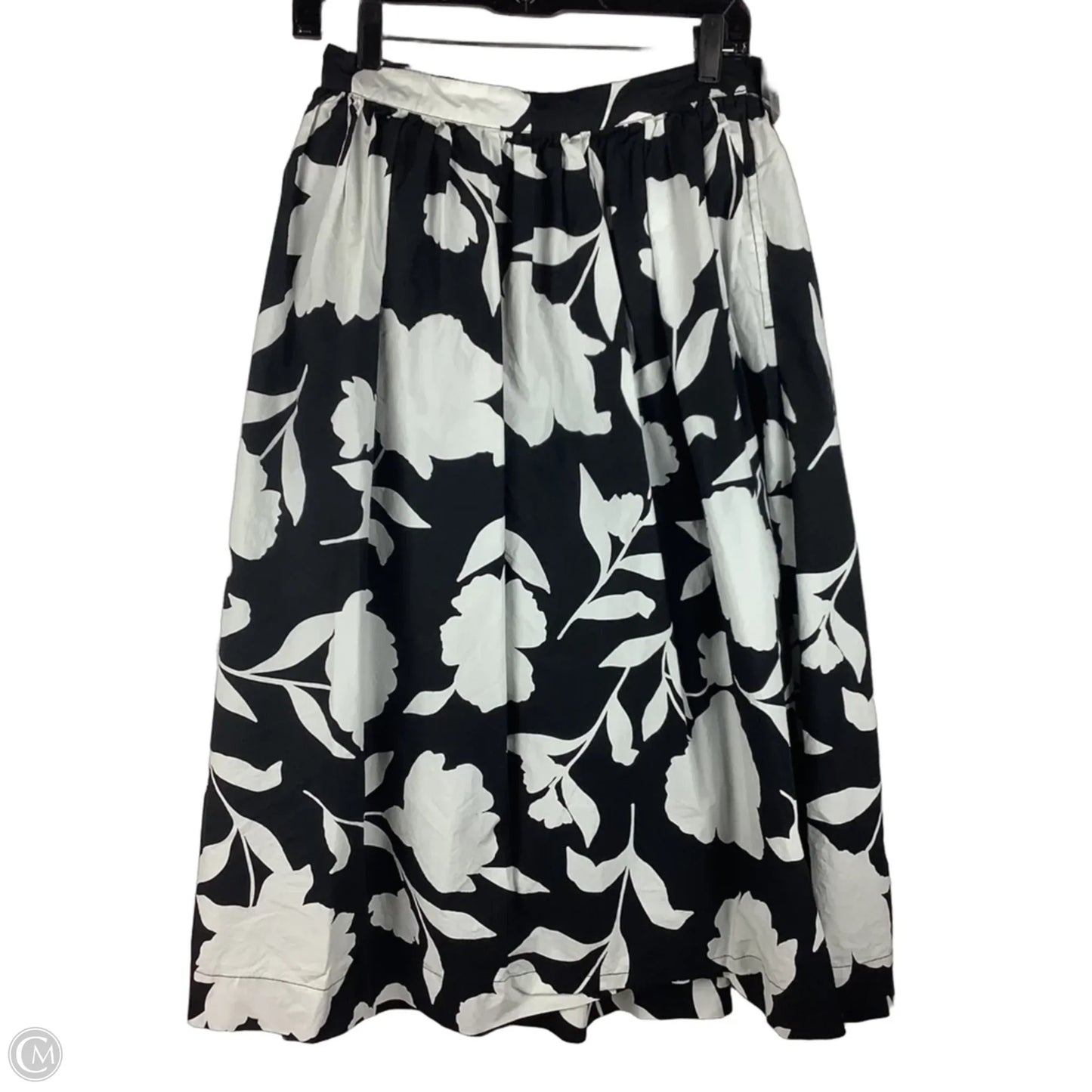 Skirt Designer By Kate Spade/TARGET In Black & White, Size: Xl