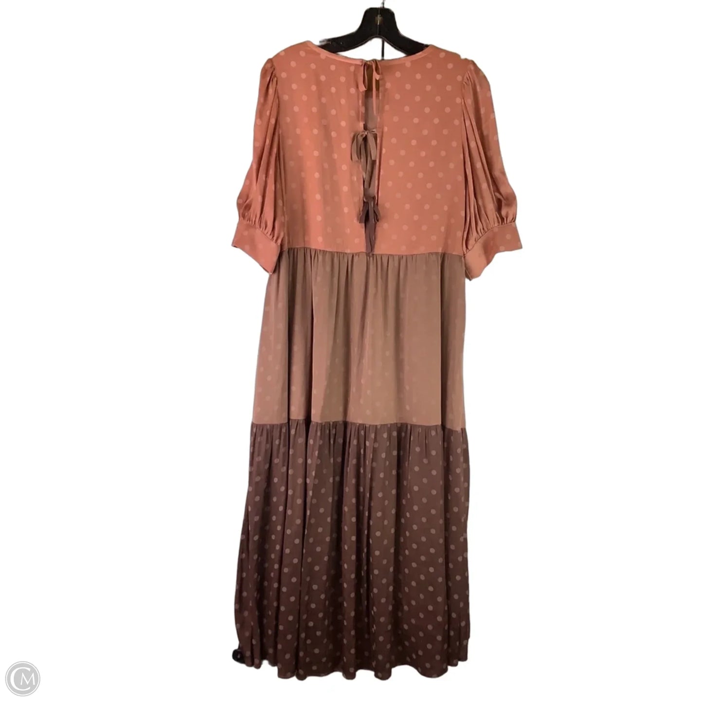 Dress Casual Maxi By Crosby In Polkadot Pattern, Size: M