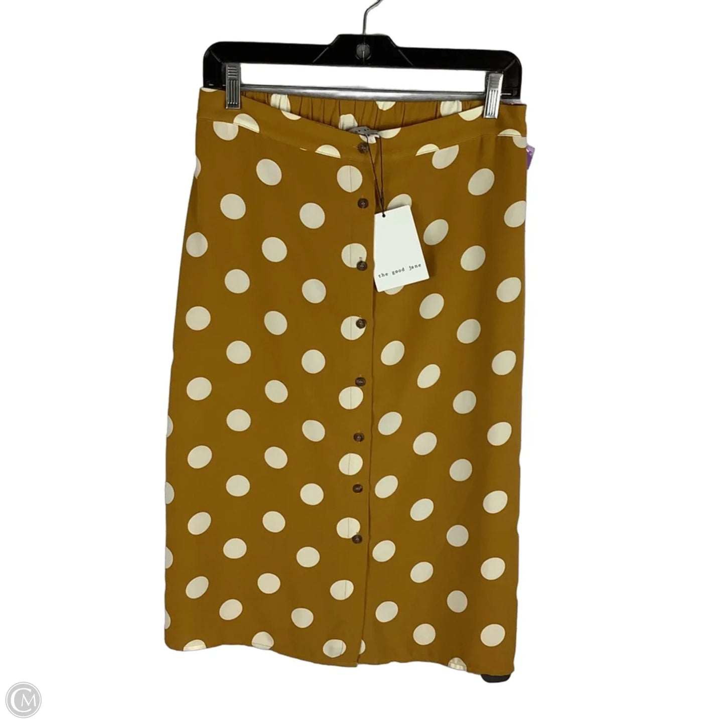 Skirt Midi By Cmc In Polkadot Pattern, Size: M