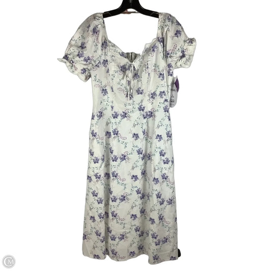 Dress Casual Maxi By Scoop In Floral Print, Size: S