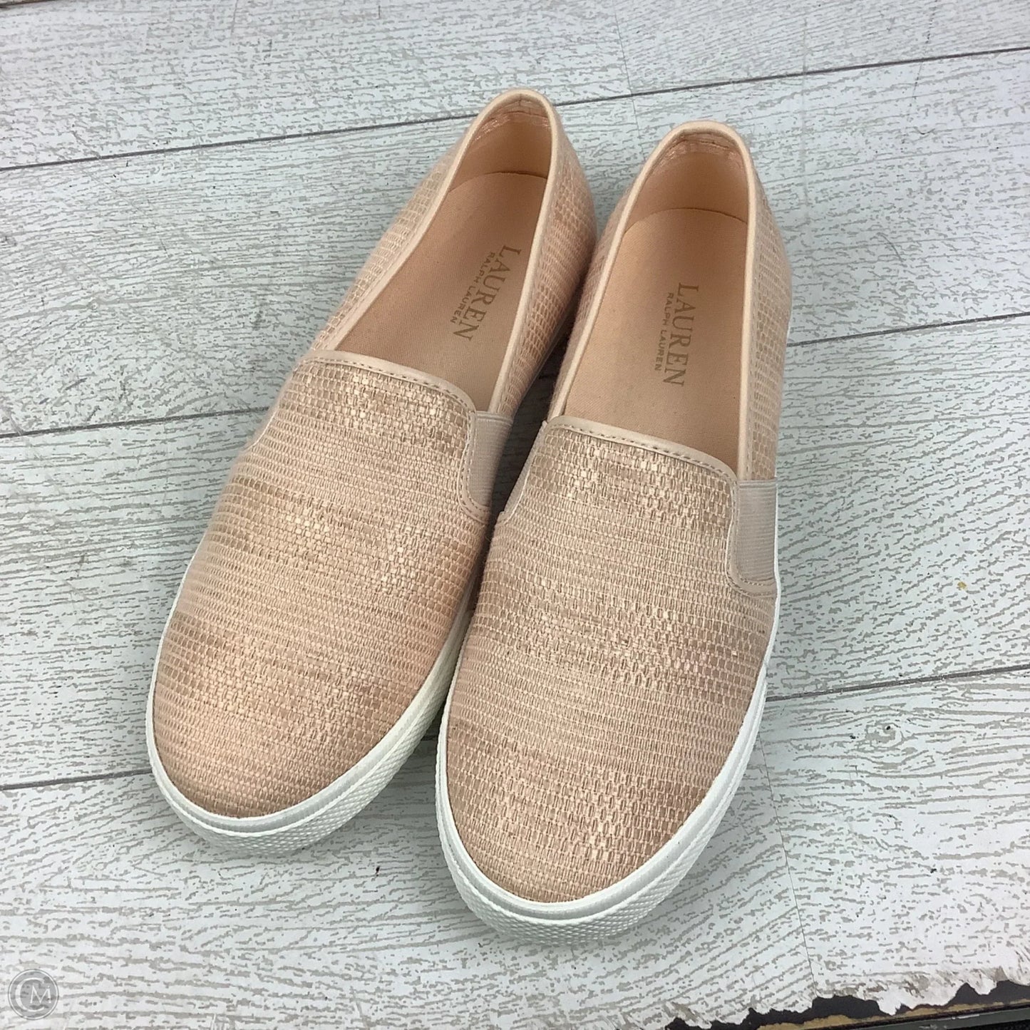 Shoes Flats By Lauren By Ralph Lauren In Peach, Size: 8