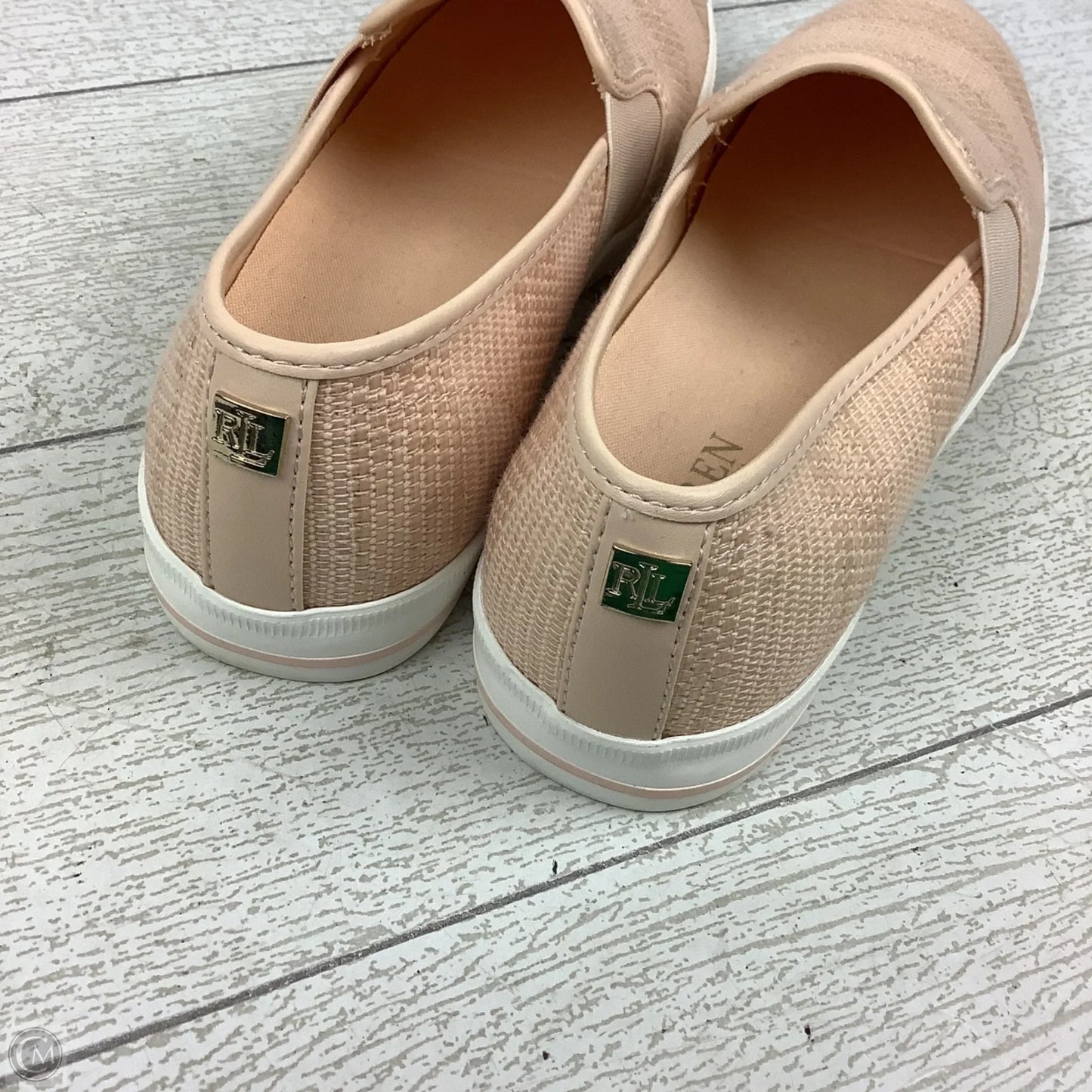 Shoes Flats By Lauren By Ralph Lauren In Peach, Size: 8