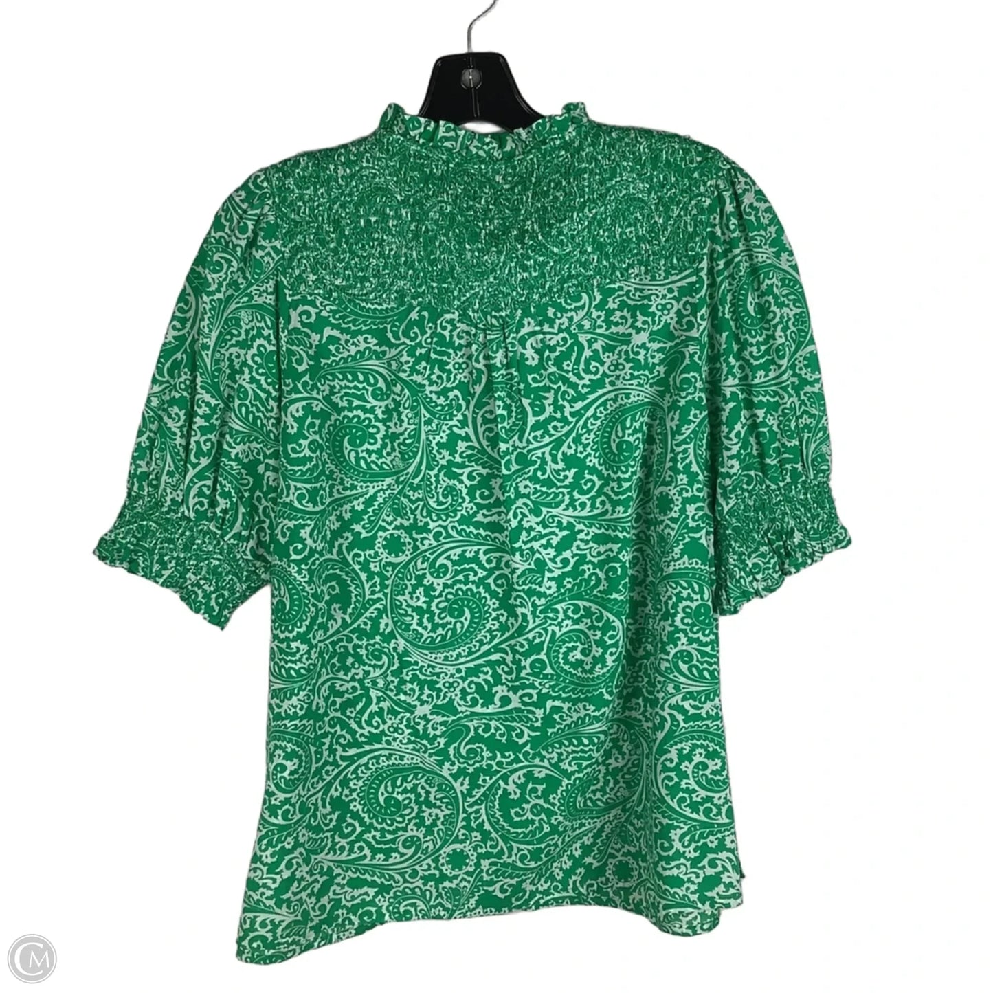 Top Short Sleeve By Crown And Ivy In Green, Size: L
