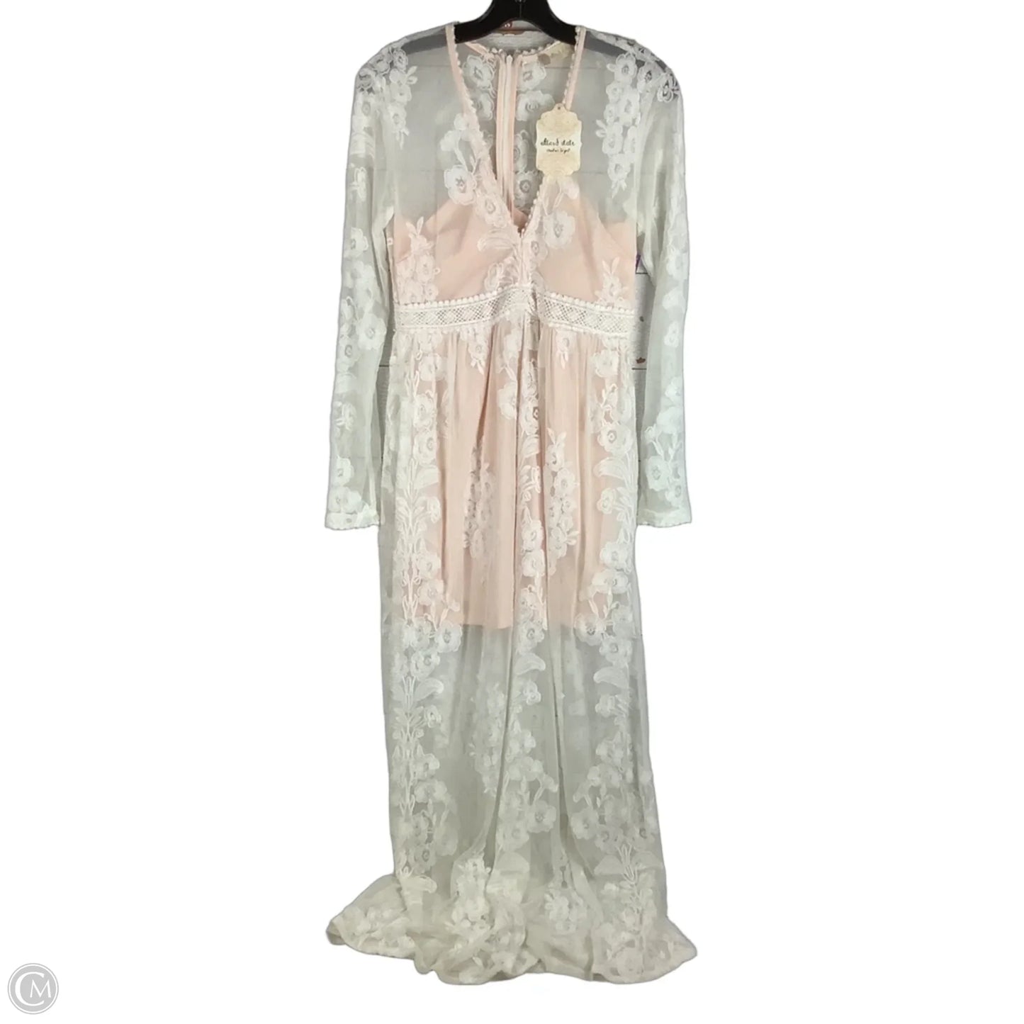 Dress Casual Maxi By Altard State In Cream, Size: S