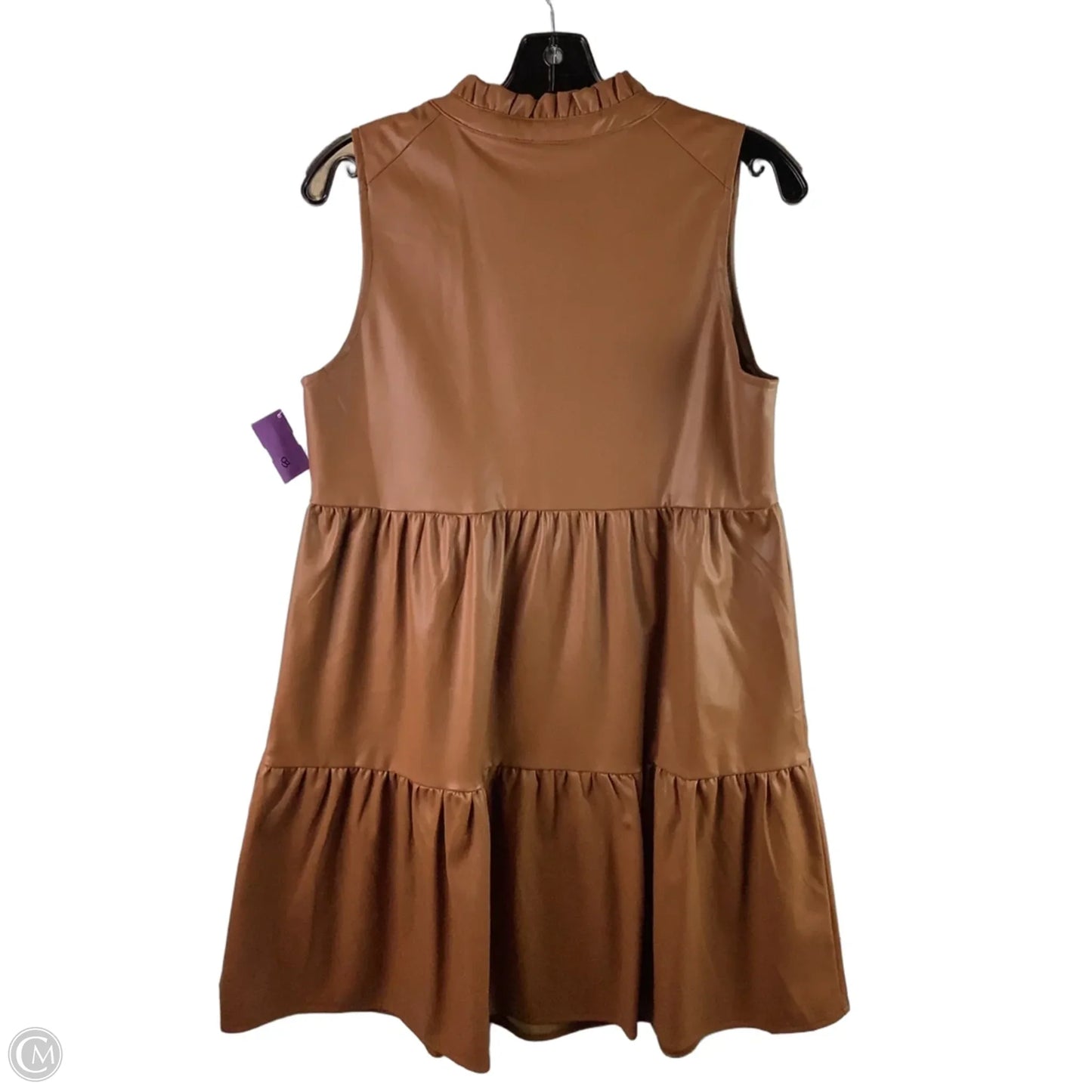 Dress Casual Short By Skies Are Blue In Brown, Size: S