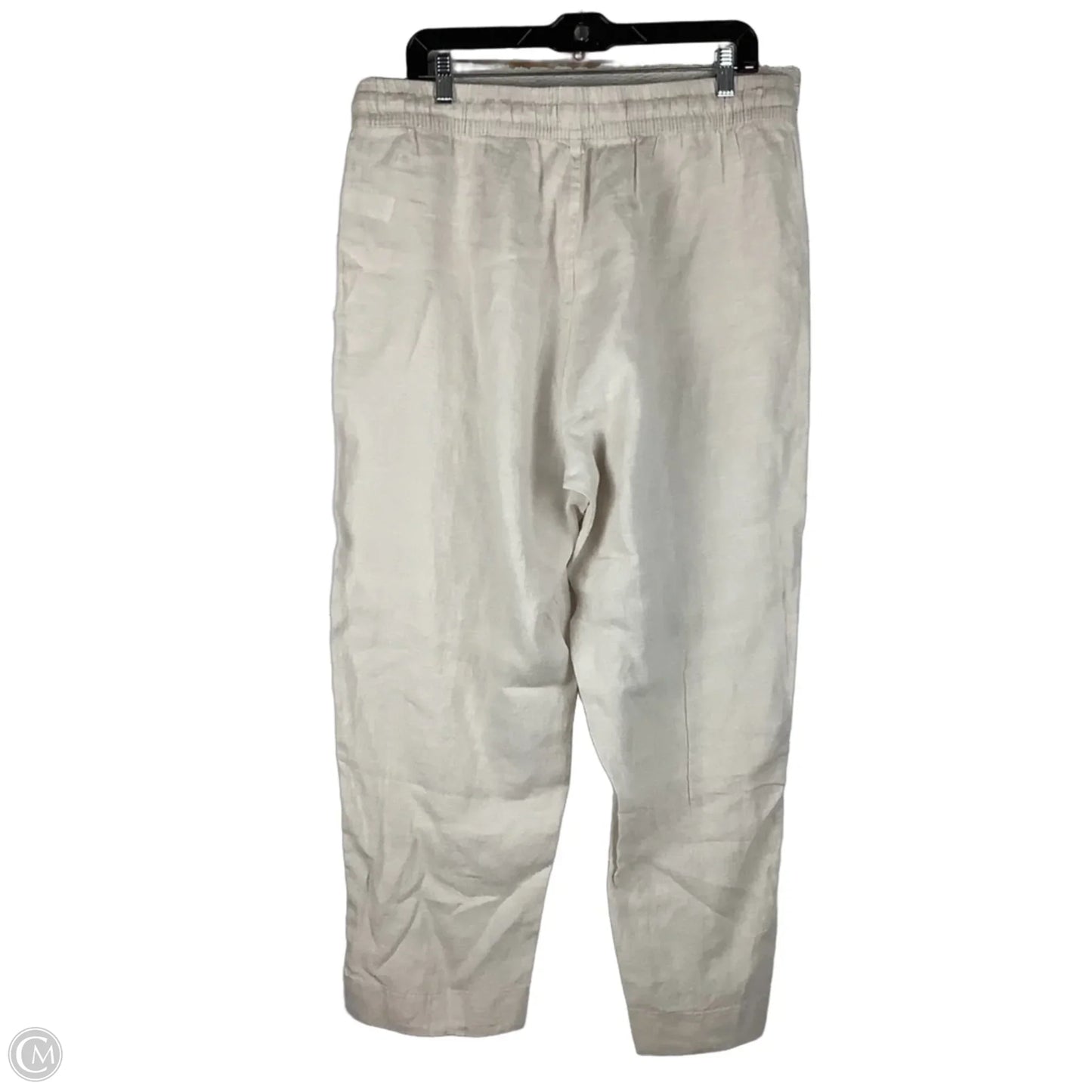 Pants Linen By Sigrid Olsen In Tan, Size: Xl