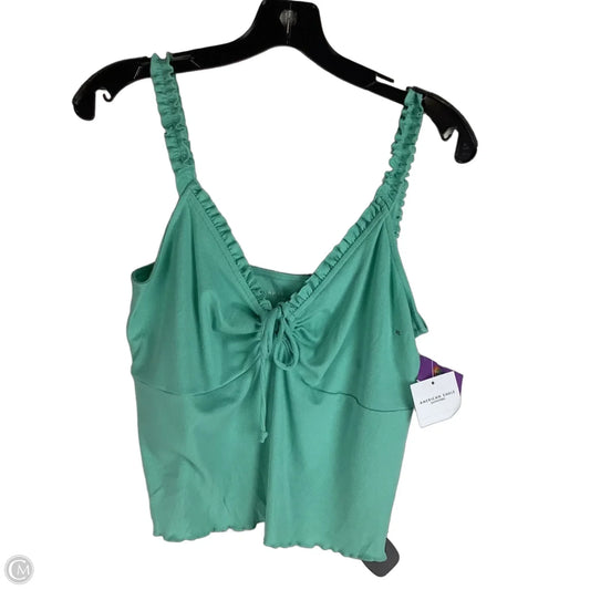 Top Sleeveless By American Eagle In Teal, Size: Xl