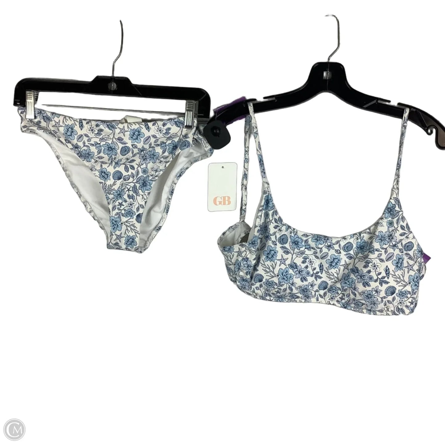 Swimsuit 2pc By Gb In Floral Print, Size: Xl