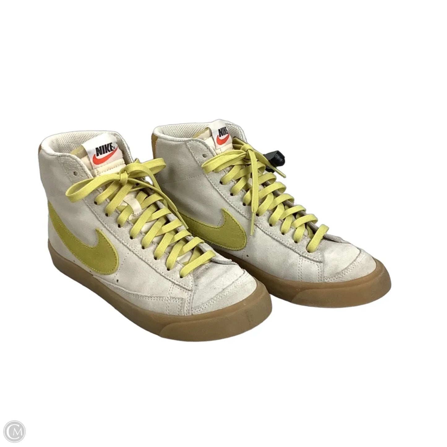 Shoes Sneakers By Nike In Yellow, Size: 8