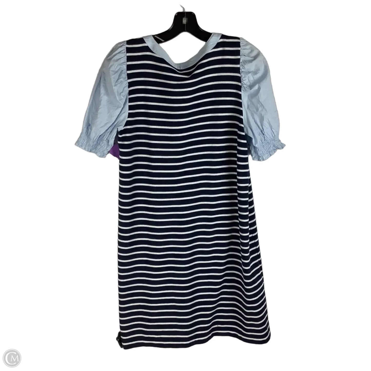 Dress Casual Short By Loft In Striped Pattern, Size: M
