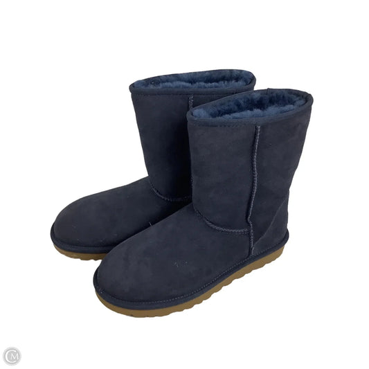 Boots Designer By Ugg In Navy, Size: 6