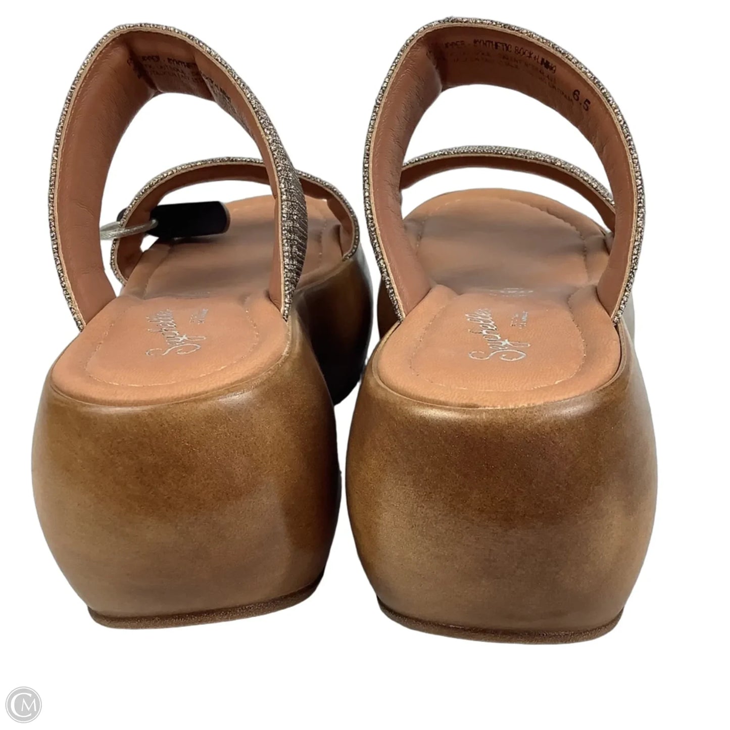 Sandals Heels Platform By Seychelles In Gold, Size: 6.5