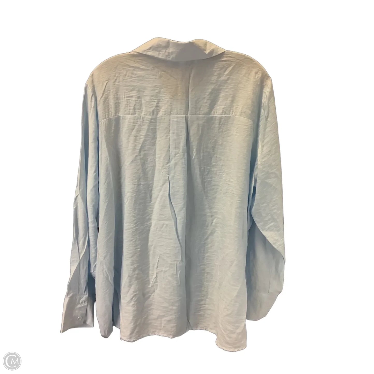 Top Long Sleeve By Sweet Rain In Blue, Size: 2x