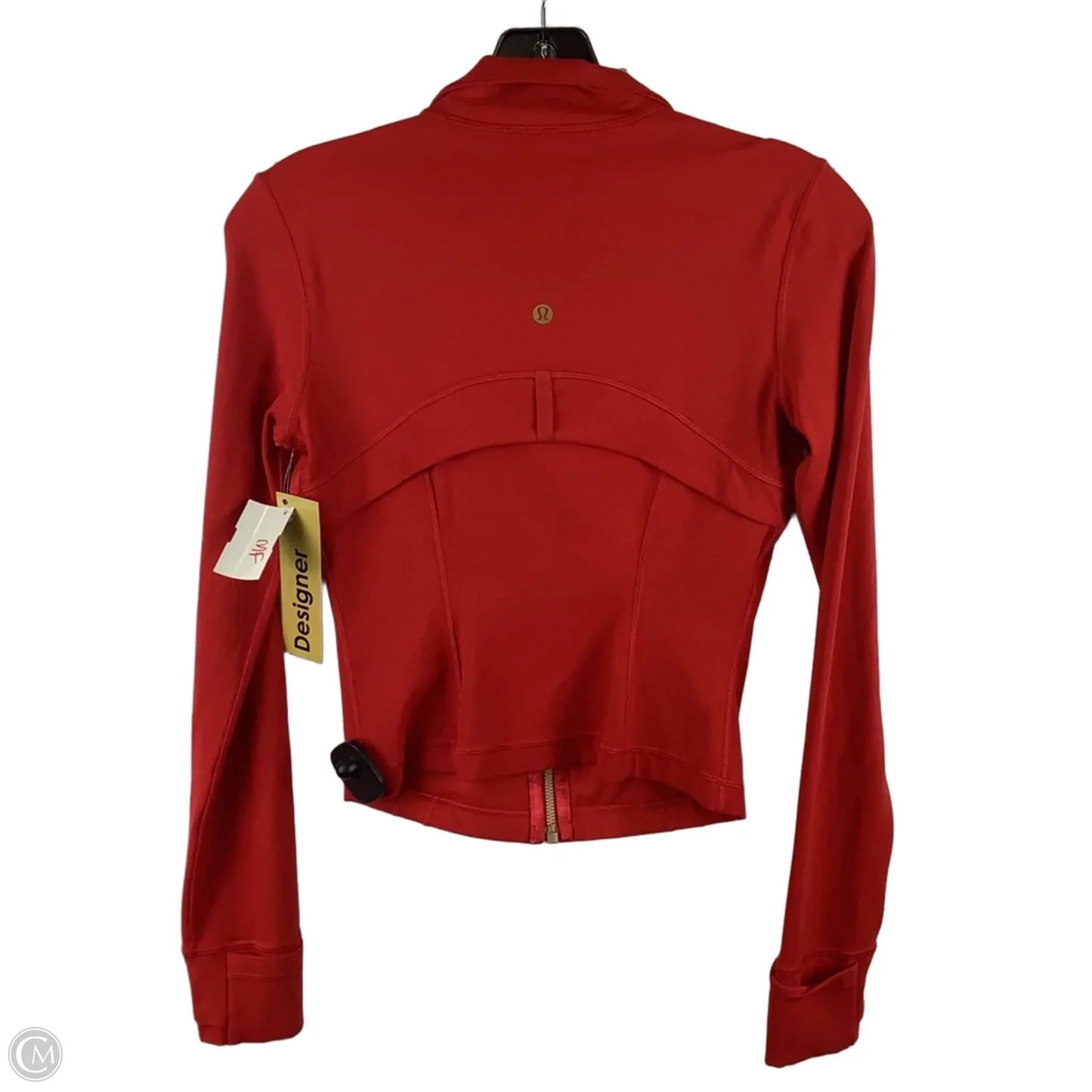 Athletic Jacket By Lululemon In Red, Size: 4