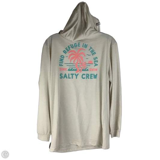 Top Long Sleeve By Cmc In Tan, Size: S, back of shirt is first picture