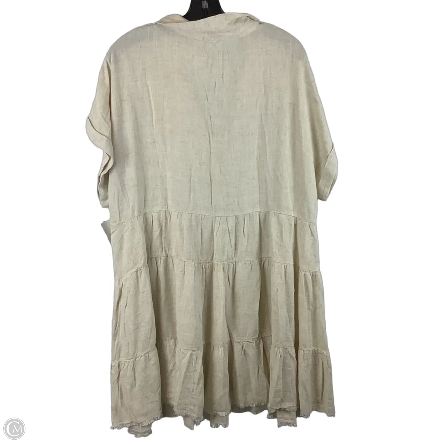 Dress Casual Short By Umgee In Tan, Size: 1x
