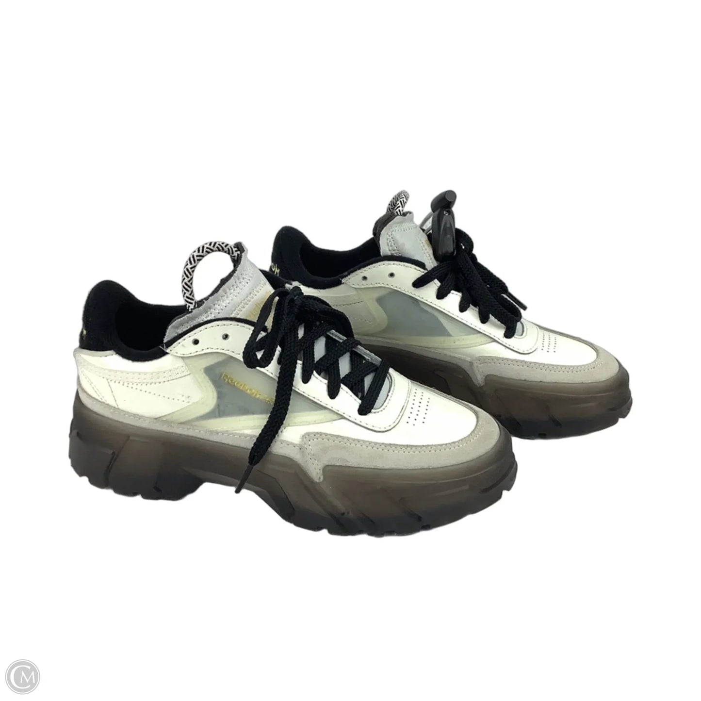 Shoes Sneakers By Reebok In Black & White, Size: 6