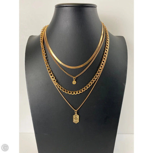 Necklace Layered By Clothes Mentor