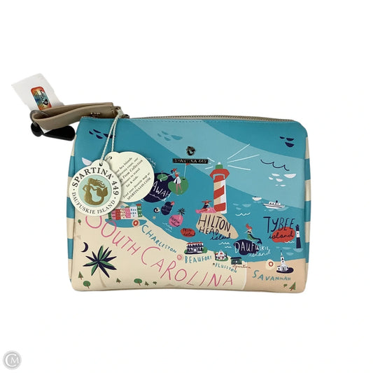 Makeup Bag By Spartina, Size: Medium