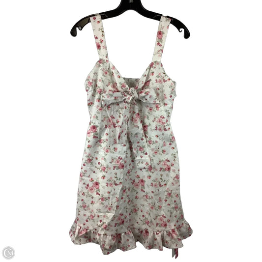 Dress Party Midi By Cider In Floral Print, Size: S