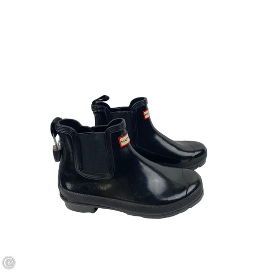 Boots Rain By Hunter In Black, Size: 9