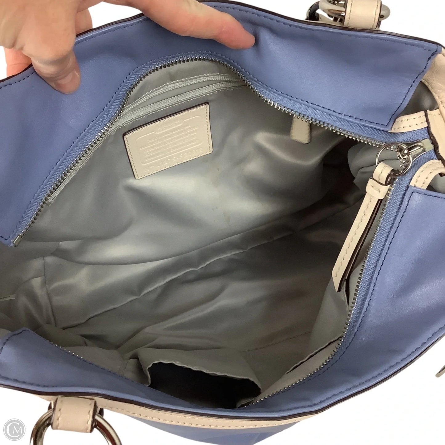 Handbag Designer By Coach, Size: Large