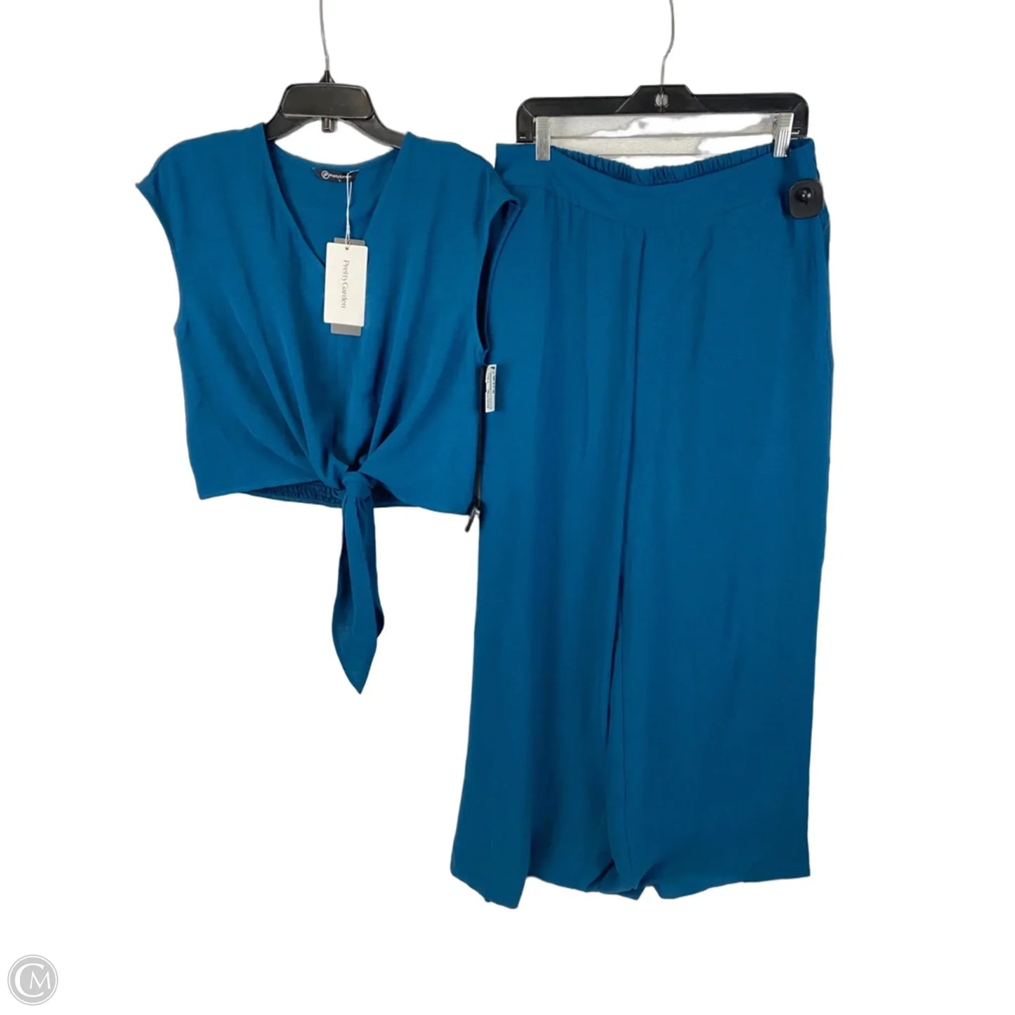 Pants Set 2pc By Prettygarden In Blue, Size: L