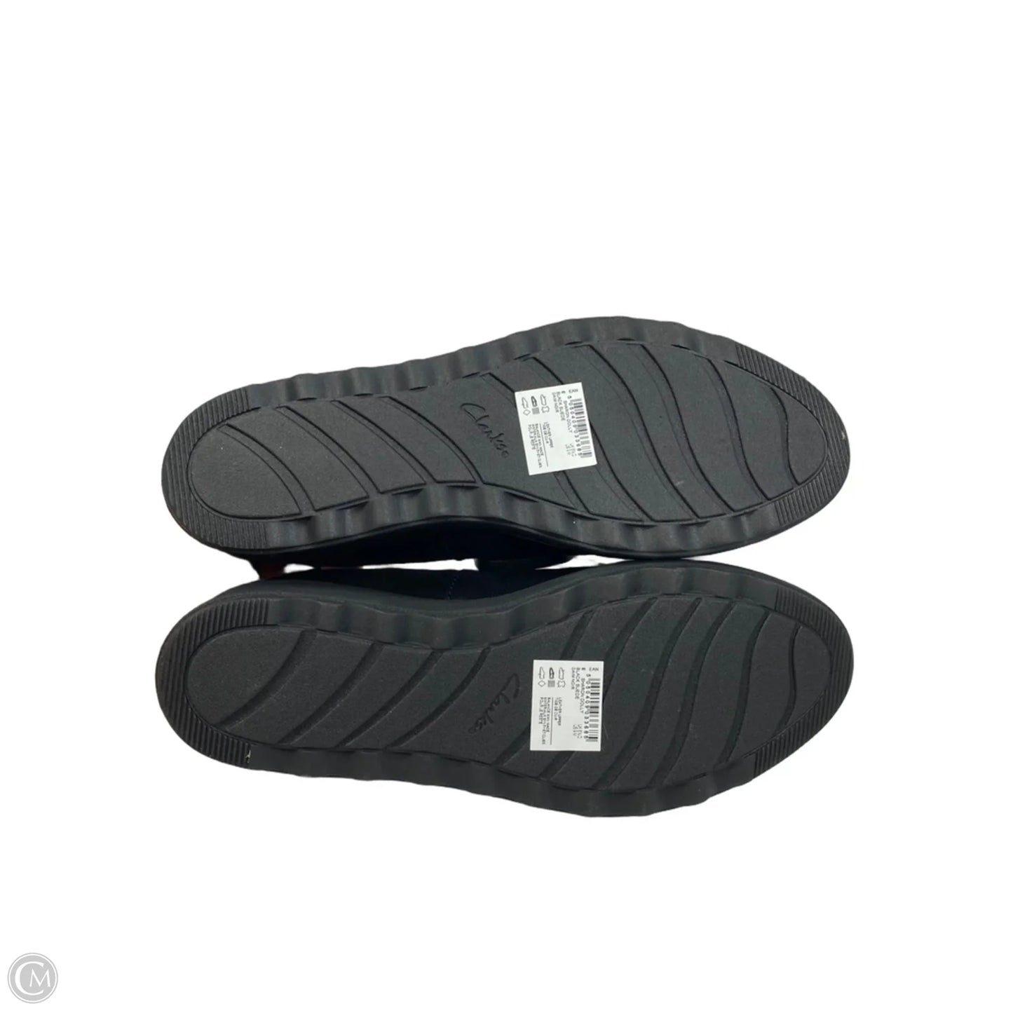 Shoes Flats By Clarks In Black, Size: 9