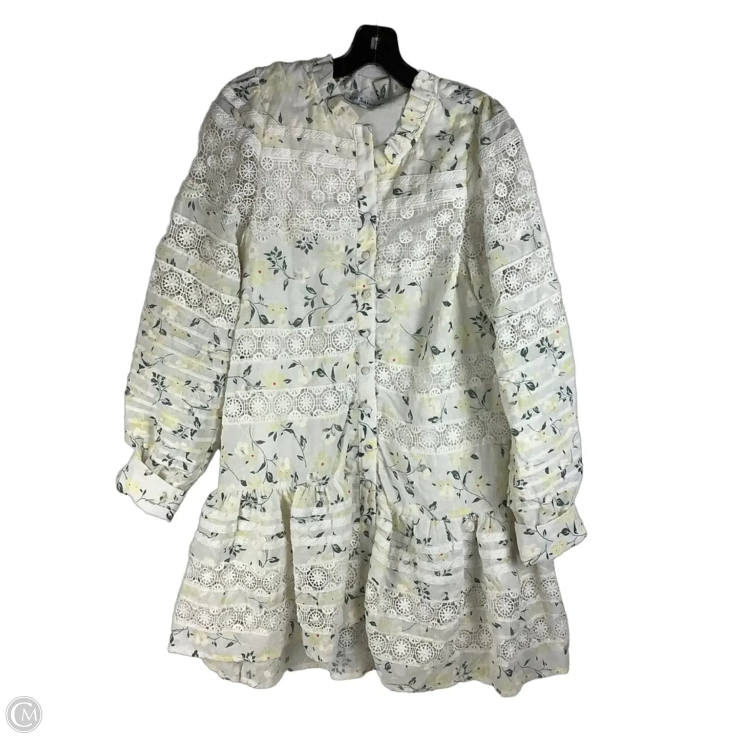 Dress Casual Short By En Saison In Floral Print, Size: Xs