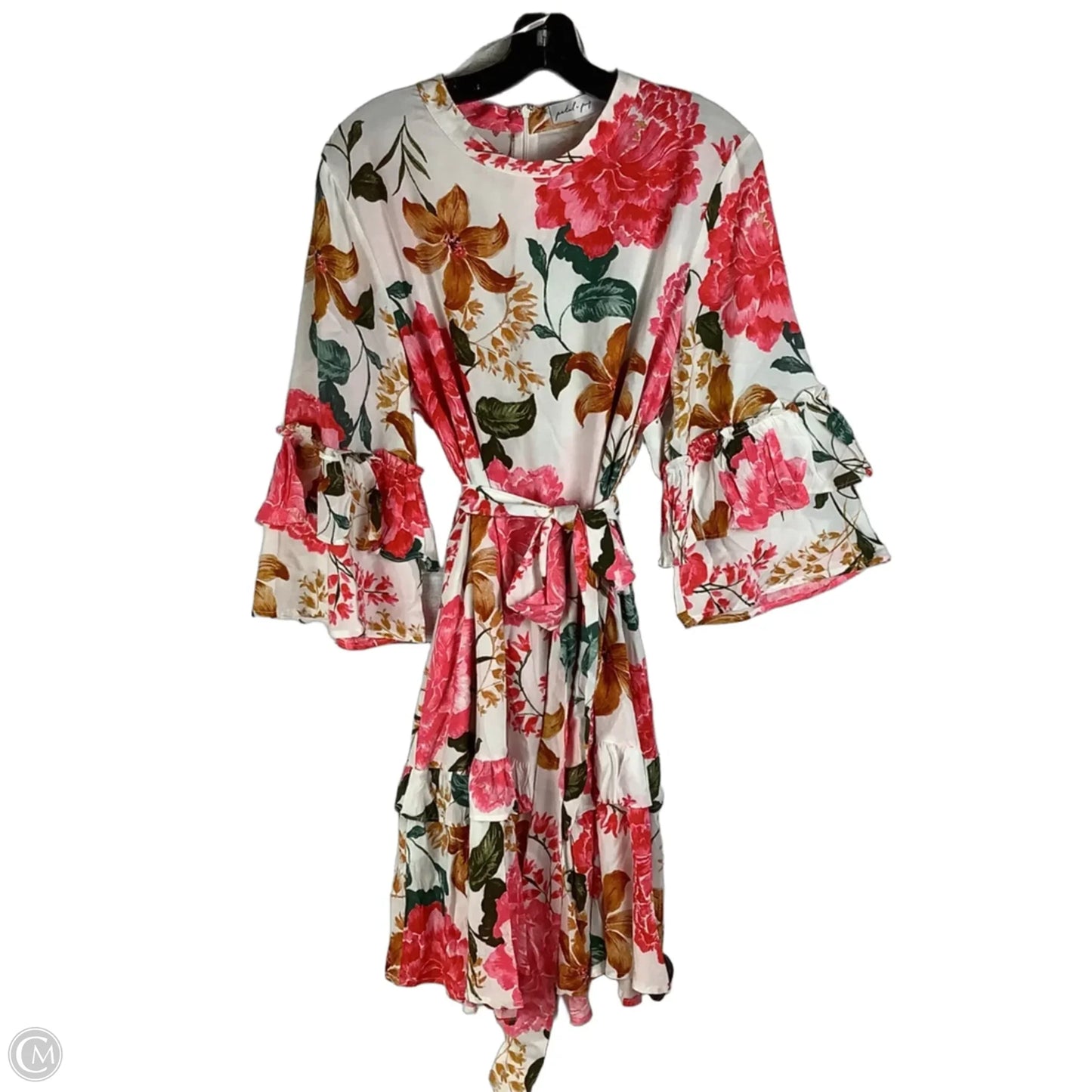 Dress Casual Short By Petal & Pup In Floral Print, Size: L